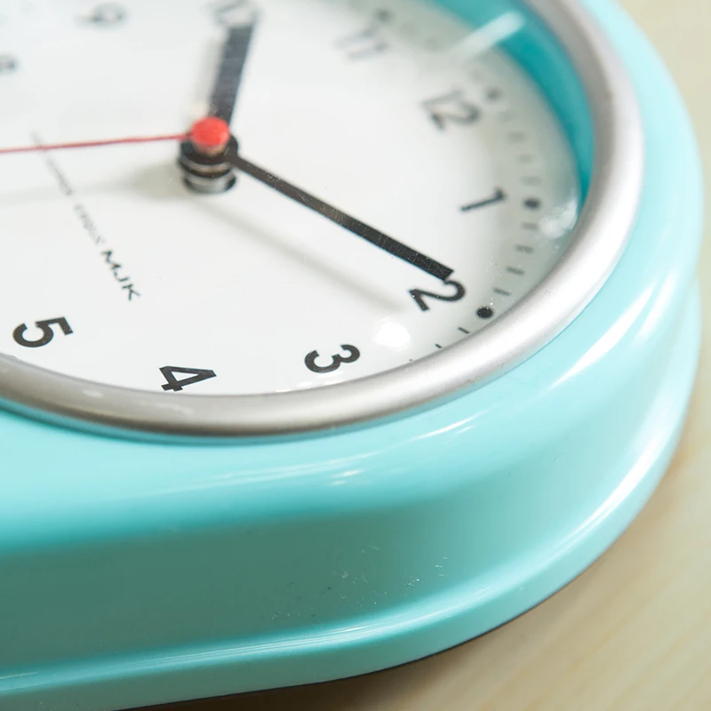 Кухонные настенные мини-часы бесшумные белые часы современный дизайн домашний