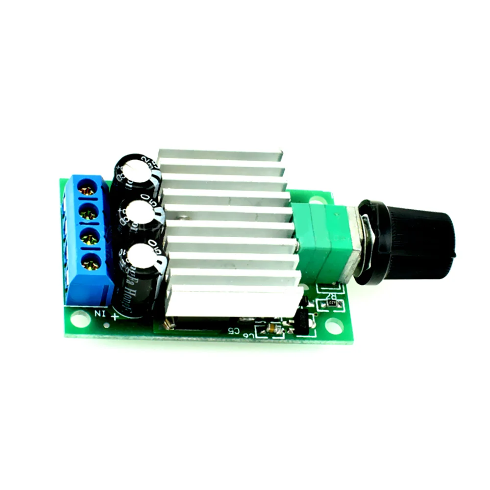 Высокомощный переключатель скорости контроллера постоянного тока 12 В 24 10 А |