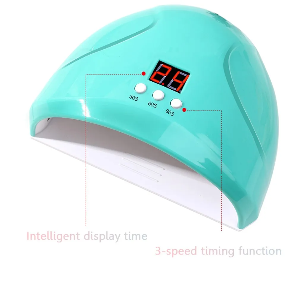 

36W UV Lamp For Manicure LED Nail Dryer Lamp Sun Light Curing All Gel Polish Drying UV Gel USB Smart Timing Nail Art Tools