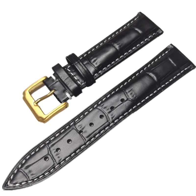 

Производители часов аксессуары кожаный ремешок водонепроницаемый и влагостойкий первый слой телячья кожа ремень пряжка уплотнение узор leath