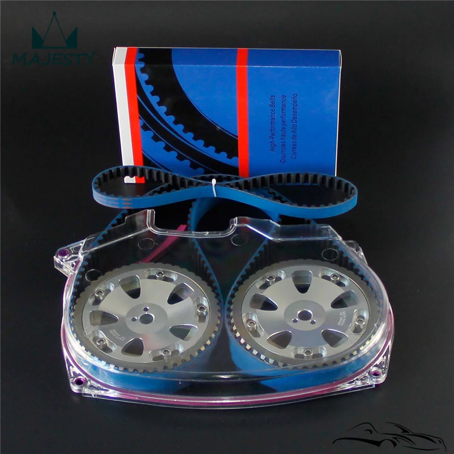 Крышка ремня ГРМ + шкив кулачка с ремнем для Lancer Evolution 4G63 EVO 4 5 6 7 8 | Автомобили и