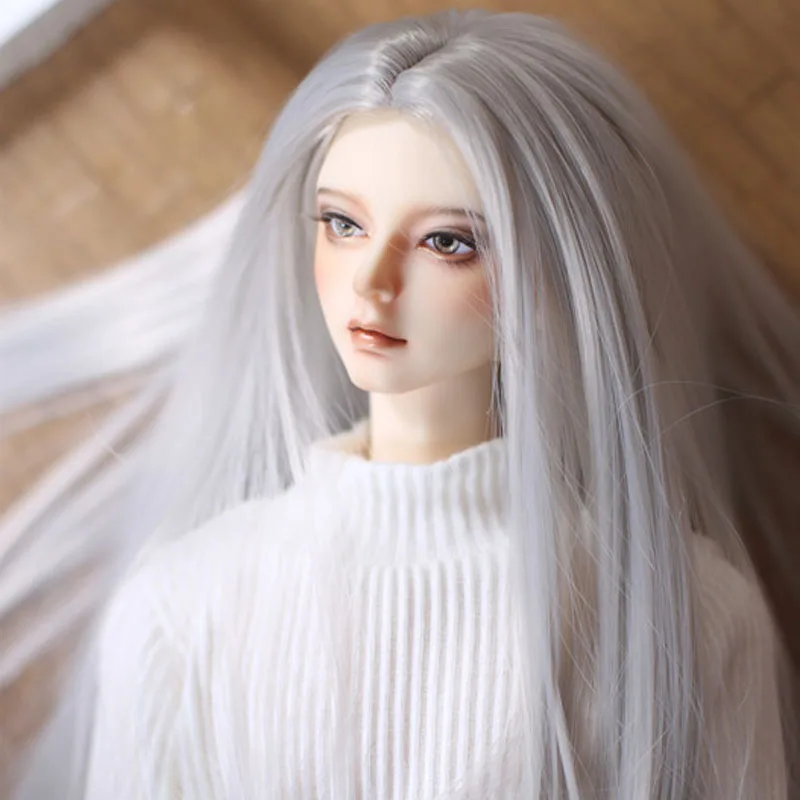 

1/3 1/4 1/6 1/8 Bjd Sd кукла парик прямые высокотемпературные супер волосы