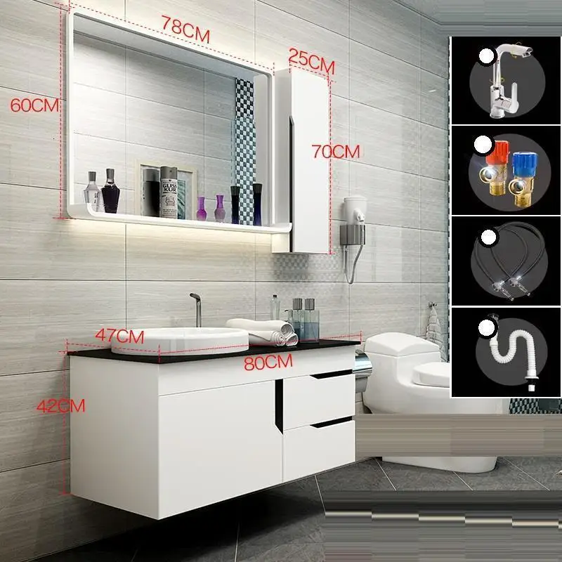 Schrank Banyo Dolaplar Mueble Lavabo Meubel Badkamer katen Mobile Bagno Banheiro meuble Salle De Bain туалетный столик для