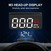 m3 hud head up display car styling overspeed warning windshield projector alarm system universal auto electronics for car trucks