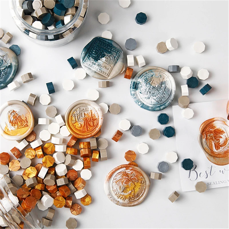 200 220PCs/можете самостоятельно оформить сандалии сургучная печать для