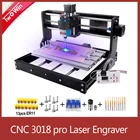 CNC 3018 PRO аппарат для лазерной порезки фрезерный станок для работы по дереву с ЧПУ гравировальный станок GRBL ER11 DIY гравировальный станок по дереву фрезерный станок с ЧПУ PCB фрезерный станок