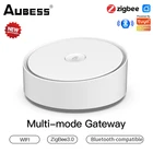 Шлюз Tuya Zigbee многорежимный, хаб с поддержкой Wi-Fi и BLE, работает с приложением Alexa и Google Home