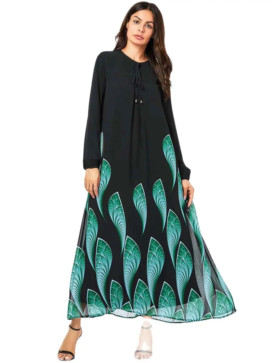 

Dubai Musulman Velvet Tesettur Giyim Mordern Muslim Hijab Women Plain Abaya Dress Femme Evening