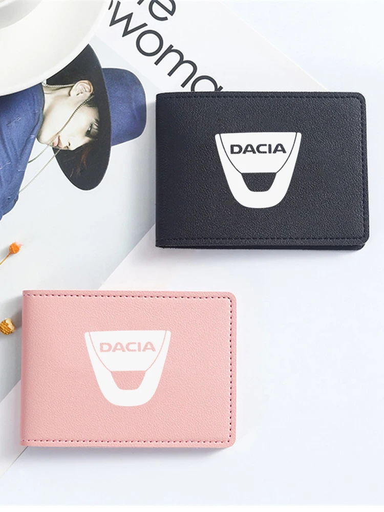 Автомобильные Кожаные Защитные чехлы для водительских документов аксессуары Dacia