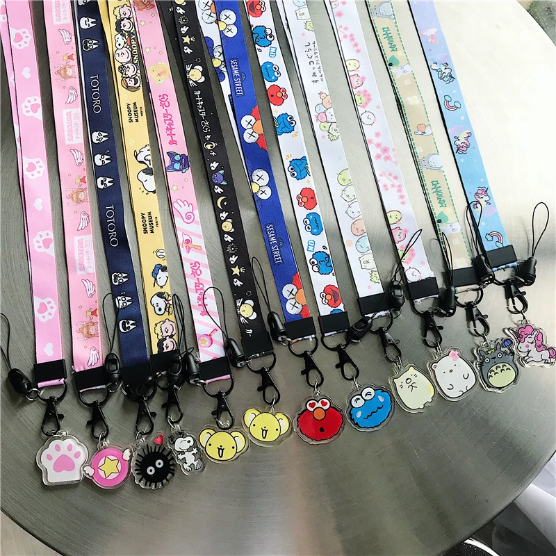 Нейлоновый симпатичный сотовый телефон ремни для мобильных телефонов брелки