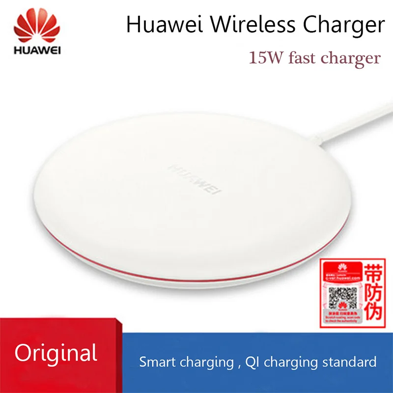 CP60 WPC Qi Оригинальное Беспроводное зарядное устройство HUAWEI 15 Вт Макс. Применение