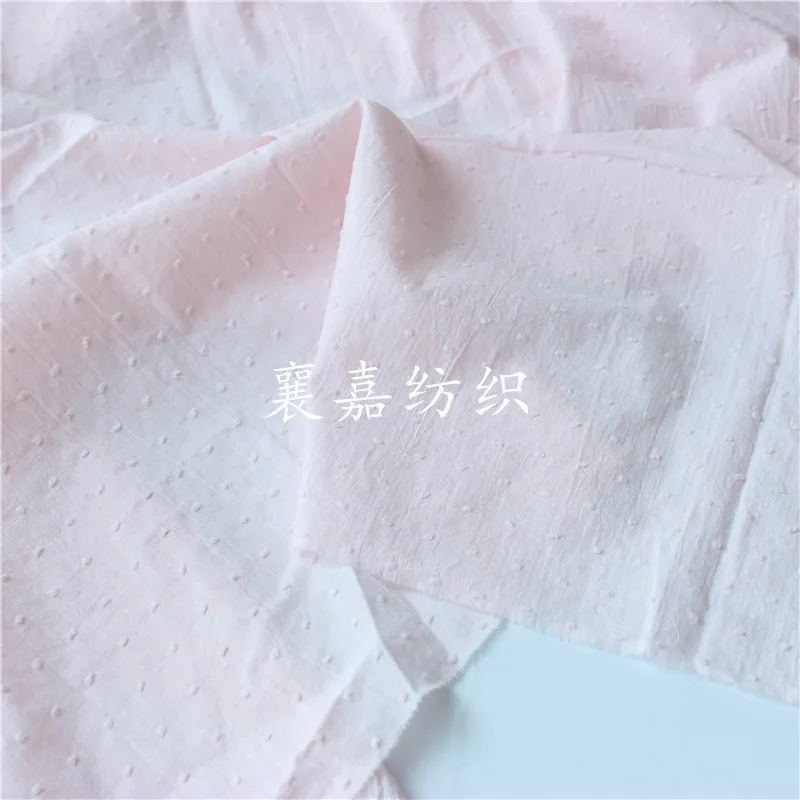 

Cotton cotton polka dot cut flower cloth summer women's children's shirt skirt fabric forest department rural fabric