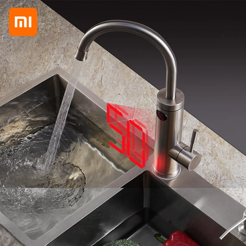 Xiaomi Xiaoda Электрический Мгновенный водонагреватель кран из нержавеющей стали