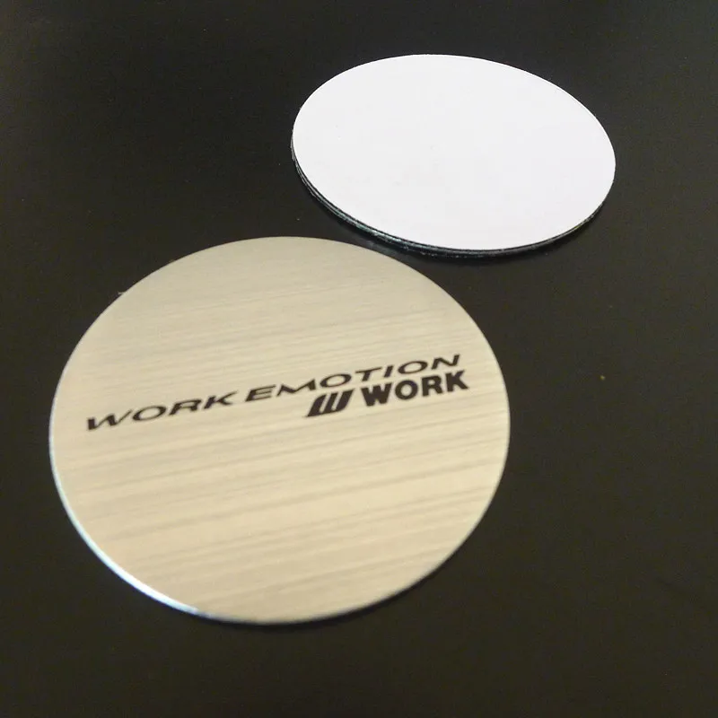 

4 шт. 45 мм 50 мм W наклейка на колпачок колеса с эмоциями