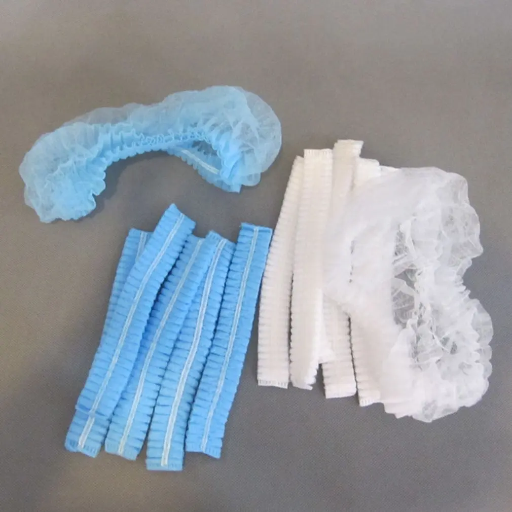 100 шт. одноразовые нетканые колпачки от пыли | Безопасность и защита