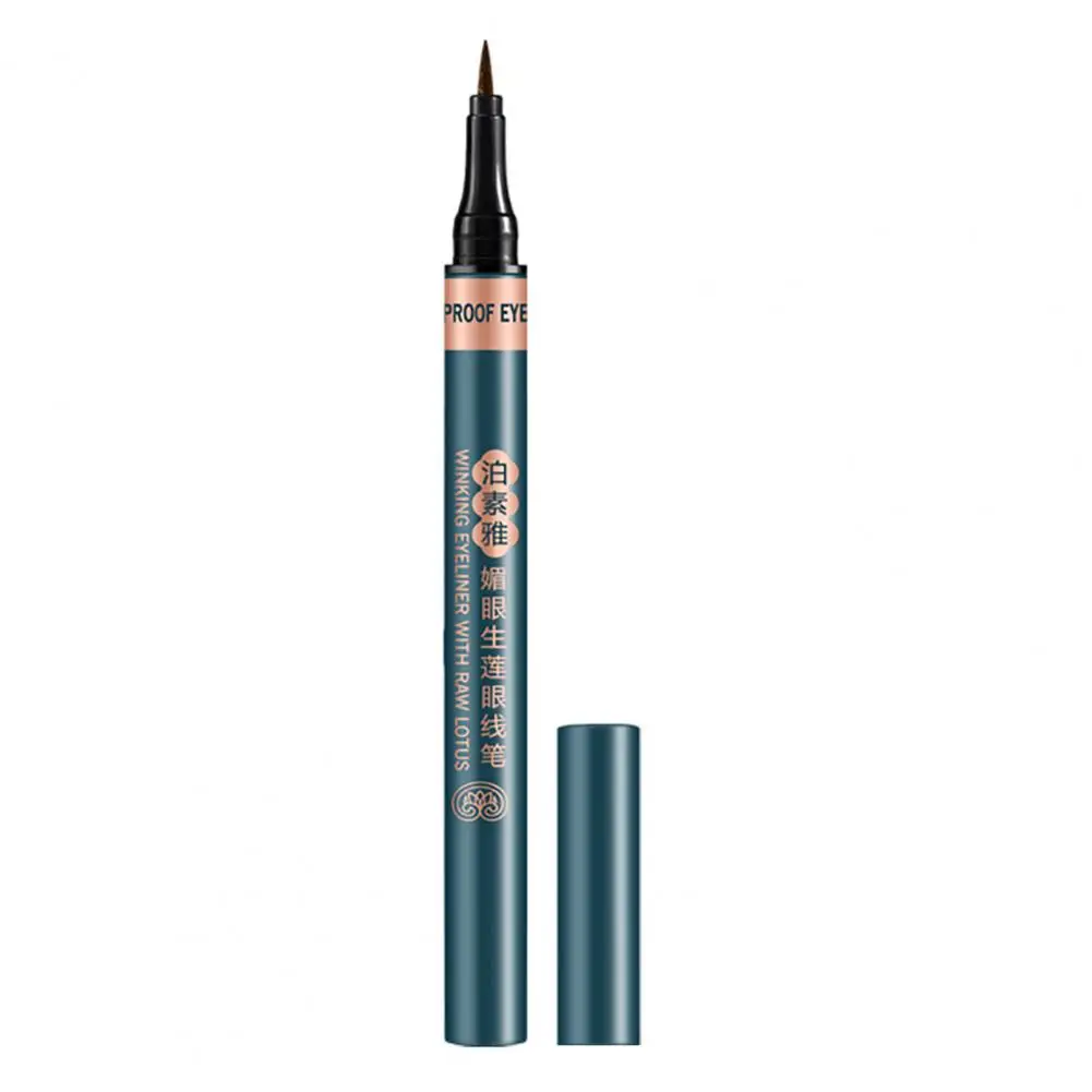 Eyeliner Pen Beauty Tool Eye Makeup 2 Colors Quick-drying Safe Smudge Proof Liner |