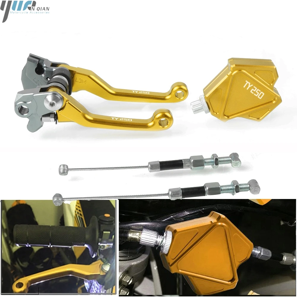 Мотокросс CNC Dirt Bike Pivot тормозные рычаги сцепления легко тяните рычаг система для