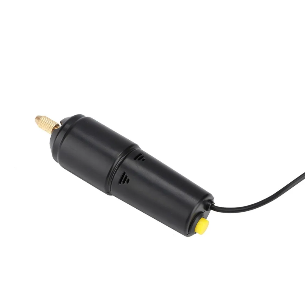 5 в 18 Вт Электрическая дрель с usb-кабелем, портативная мини маленькая ручная микро USB дрель с 3 шт. битами DC 5 В, набор мини-ручных сверл