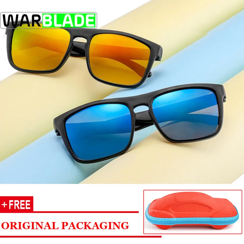 

WarBlade Children Kids Sunglasses Boys Girls Polarized Sun Glasses Baby Infant UV400 Eyewear Flexible Safety Frame Shades Gafas