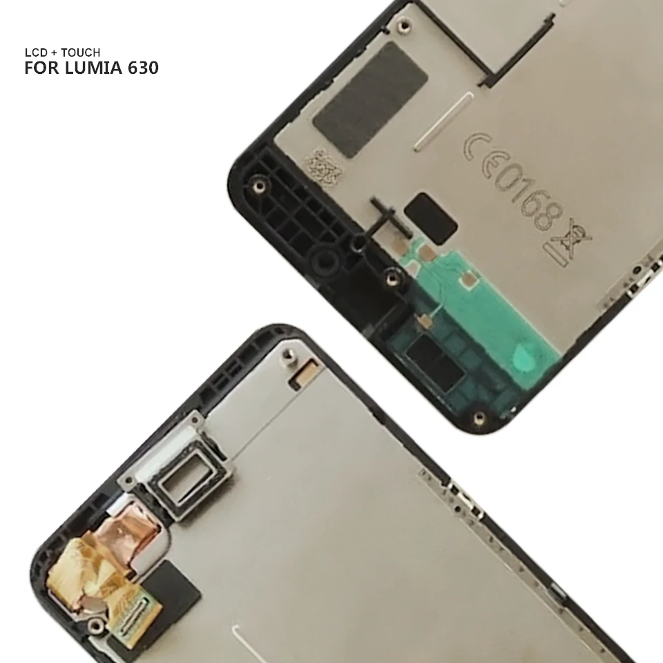 Для Nokia Lumia 630 сенсорный экран дигитайзер ЖК-дисплей в сборе + рамка для 635 |