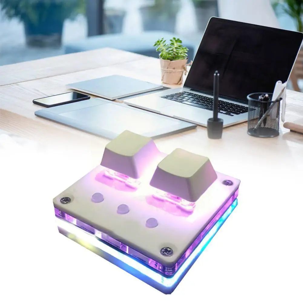 

Mini 2-Key Keyboard Gaming Keyboard Programming Macro With Osu Diy Keyboard Mechanical Keyboard Software D4R2