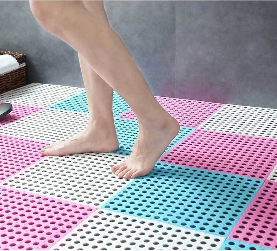 

1 шт., водонепроницаемый коврик из ПВХ для ванной комнаты