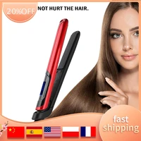 2 in 1 hair straightener and curler professional ceramic tourmaline tool dual voltage and adjustable temperatures up to 450%c2%b0f
