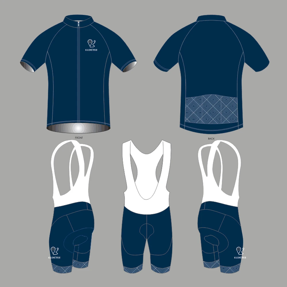 Комплект велосипедной майки и шорт с гелевой прокладкой из высококачественной воздушной сетки, индивидуально пошитый.