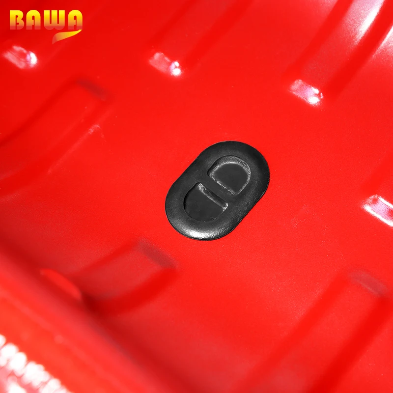 

BAWA Car Chassis Floor Drain Plugs Tailgate Door Hole Waterproof Rubber Plug Cover Accessories For Jeep Wrangler JL 2018+