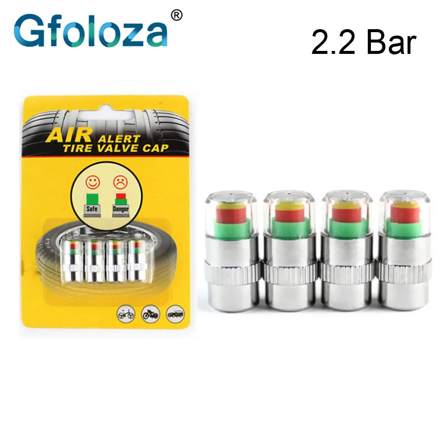 Датчик давления в шинах Gfoloza ЖК дисплей 32 фунта/кв. Дюйм 2 бар|car tire pressure|tire pressure2.2 bar