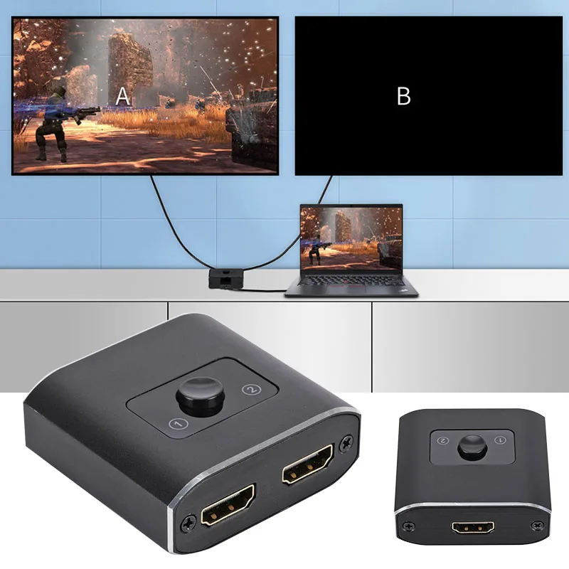 1 шт. для 2 0 HDMI-совместимый переключатель 1080P 4K 60 Гц разделитель переключатели