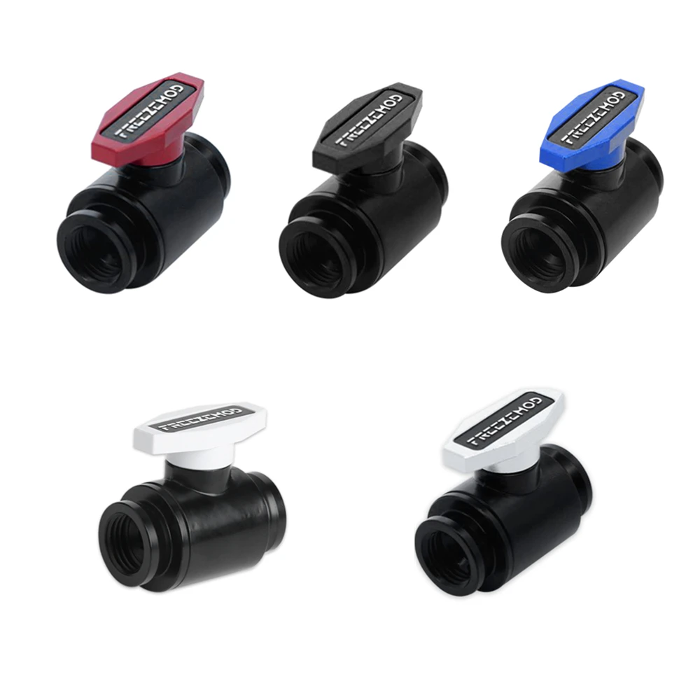 FREEZEMOD компьютер ПК водяной охладитель фитинг сливной клапан двойные внутренние