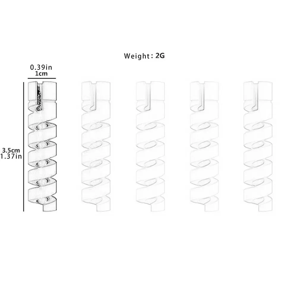 

Cable Protector Winder Wire Cord Organizer Cover for iphone USB Charger Cable Cord Spiral USB Cable Protection