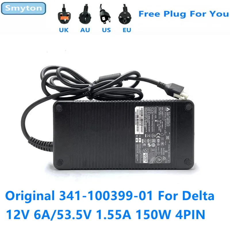 Оригинальное зарядное устройство с адаптером переменного тока для Delta 341-100399-01