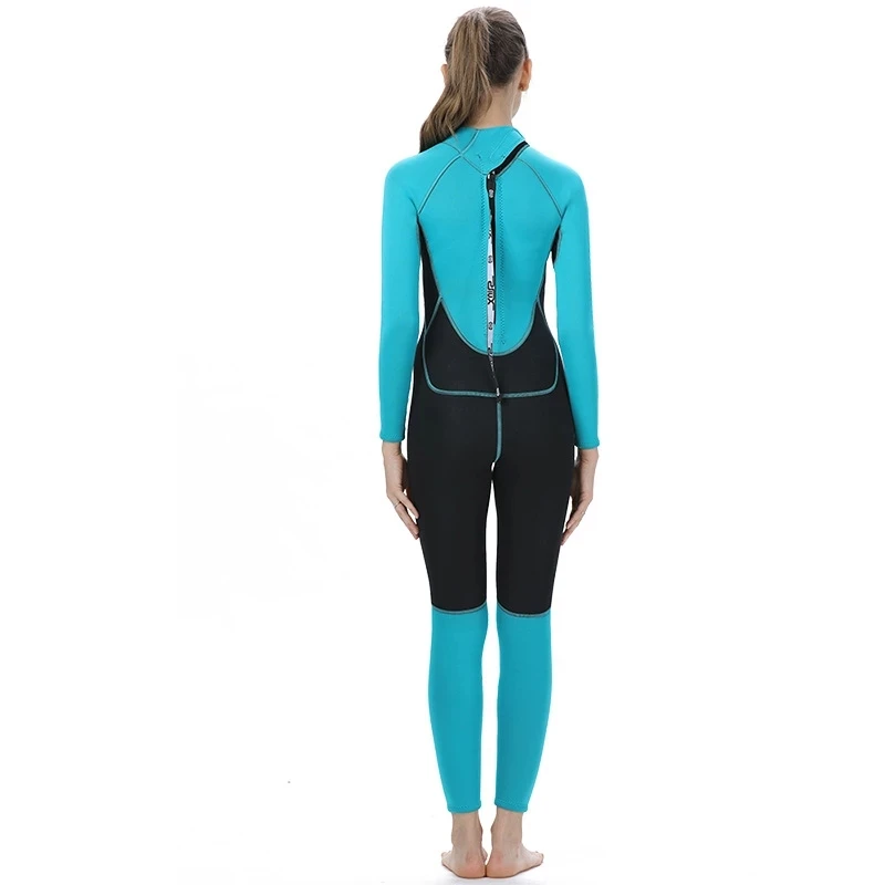 

Full Body 3MM neoprene Wetsuit women Scuba diving suit One Piece Surfsuit spearfishing Snorkeling Sun-proof thermal swimsuit