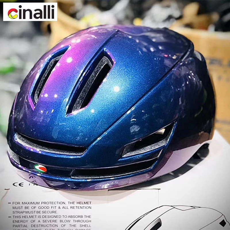 

Cinelli Men Women Motor Cycle Helmet Bike Cycling Helmet MTV Bike Scooter Motorcycle USB Charging Warning Tail Light Helmets