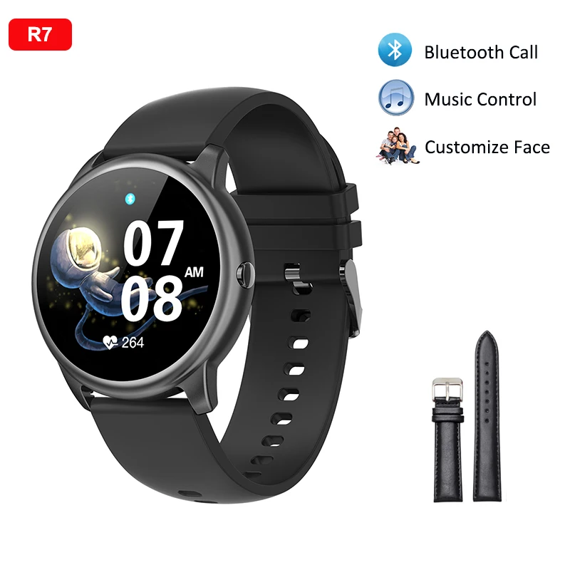 

R7 Smart Watch Women Waterproof Fitness 2021 Bluetooth Call Men Smartwatch Watch Mi for Xiaomi Android Huawei