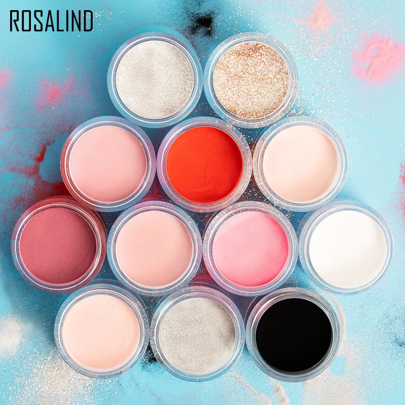 

3 In 1 Polymer Powder Dipping Carving Extension Powder Manicure Nail Art Decor 10ml EY669