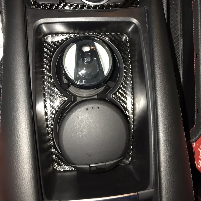 Спортивное внутреннее украшение подстаканник из настоящего углеродного волокна