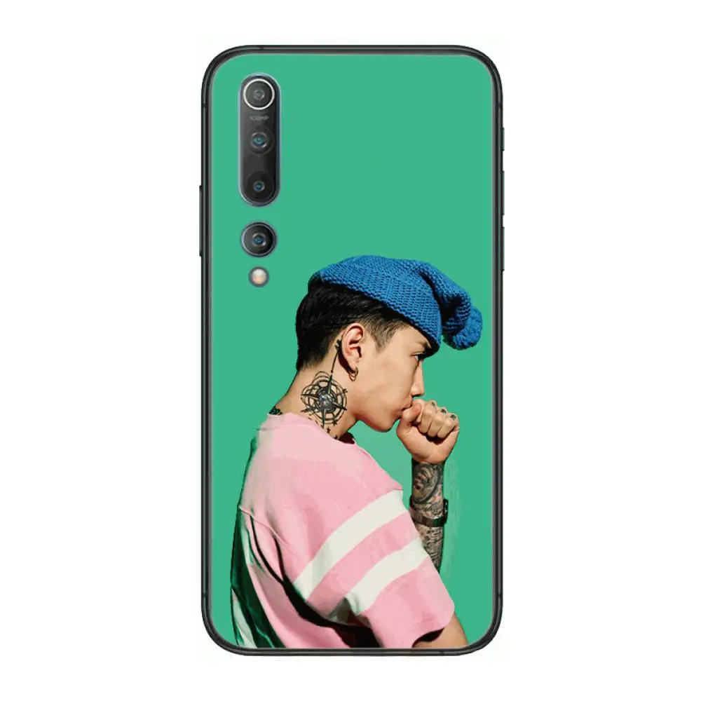 

Jay Park Kpop case Phone Case For xiaomi mi11 5g 10 liti Ultra 9Pro SE 3 8 Note Anime Black Cover Silicone Back Pretty tpu