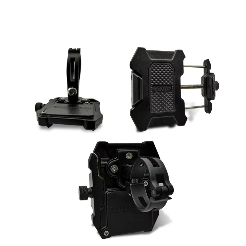 Велосипедный мобильный телефон держатель ABS регулируемая кнопка ударопрочный