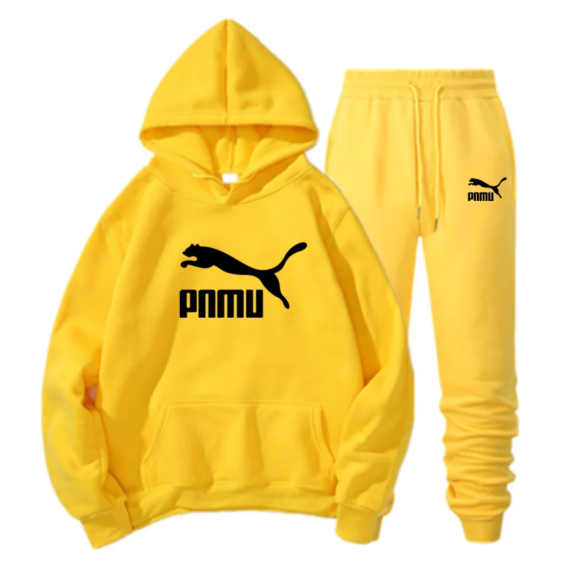 

Mens Tracksuit Jogging Suit Side Stripe Hoodies Set Man Fleece Hoodies and pants Male Work Out Clothes Jogger Set Gym Clothing