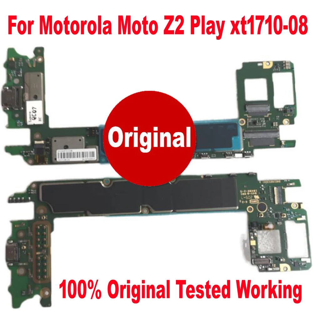 Оригинальная мобильная электронная панель Материнская плата для Motorola Moto Z2 Play