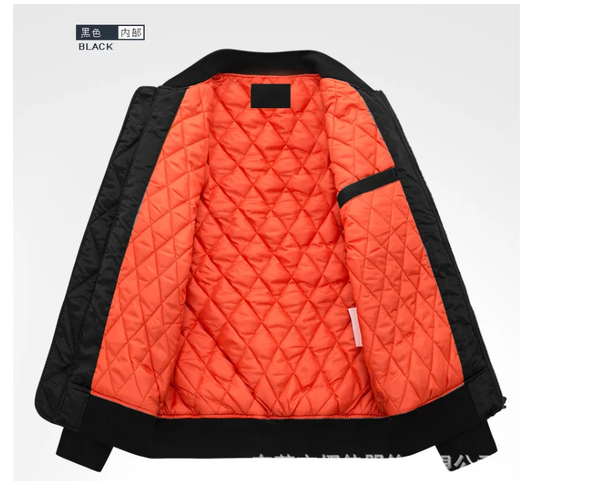 

2021 NEW Flight Flying Jacket Winter thicken Warm Zipper Men Jackets Son of chaos Men's Casual Coat