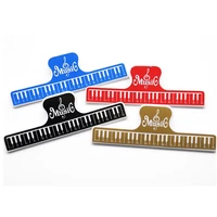 colorful music book page note clip piano player sheet holder score fixed clips for guitar violin piano player multi functional