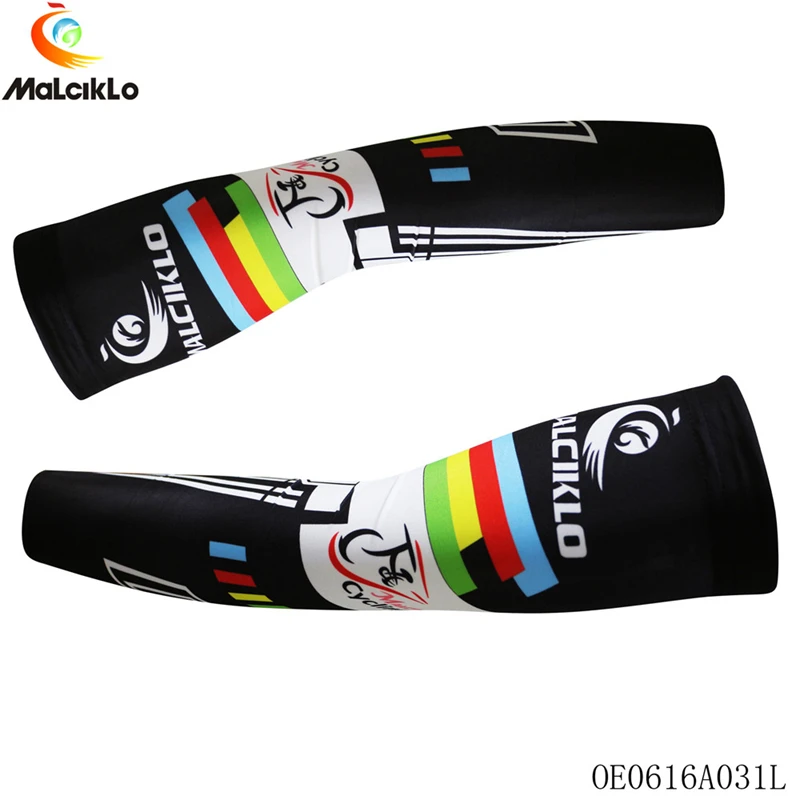 Malciklo Cycling нарукавники Лето Защита от ультрафиолета рукава для бега дышащий
