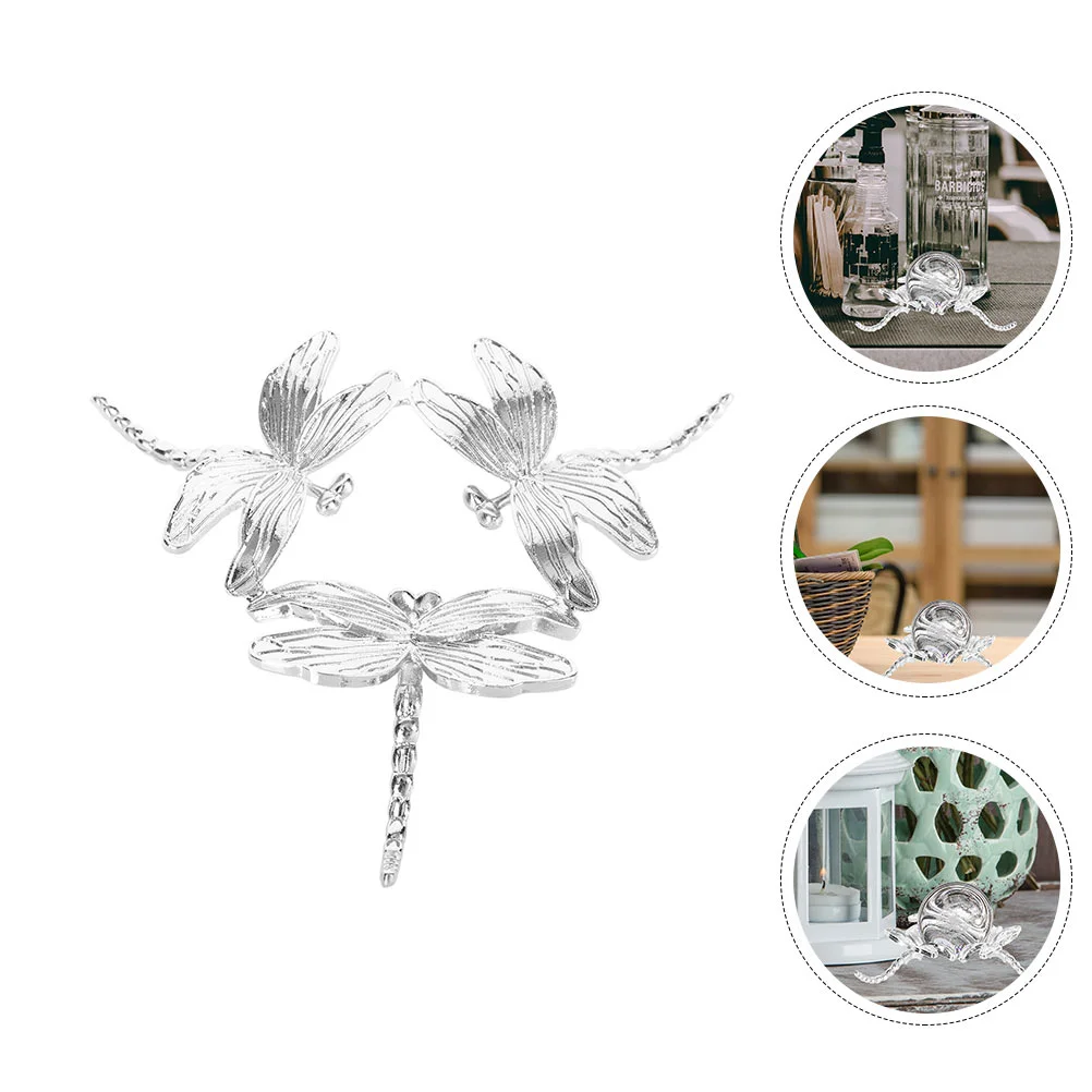 

1PC Decorative Rack Crystal Balls Holder Metal Desktop Adornment Home Decoration