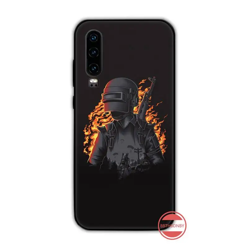 free fire PUBG game gun TPU Silicone Phone Case For Huawei Honor view 7a5.45inch 7c5.7inch 8x 8a 8c 9 9x 10 20 10i 20i lite pro | Мобильные