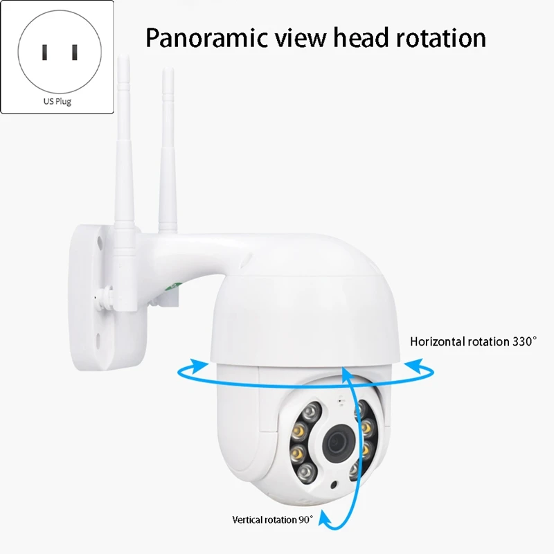 

Qx29 Outdoor Camera 330Ip66 Night Detection Twoway for Home Company