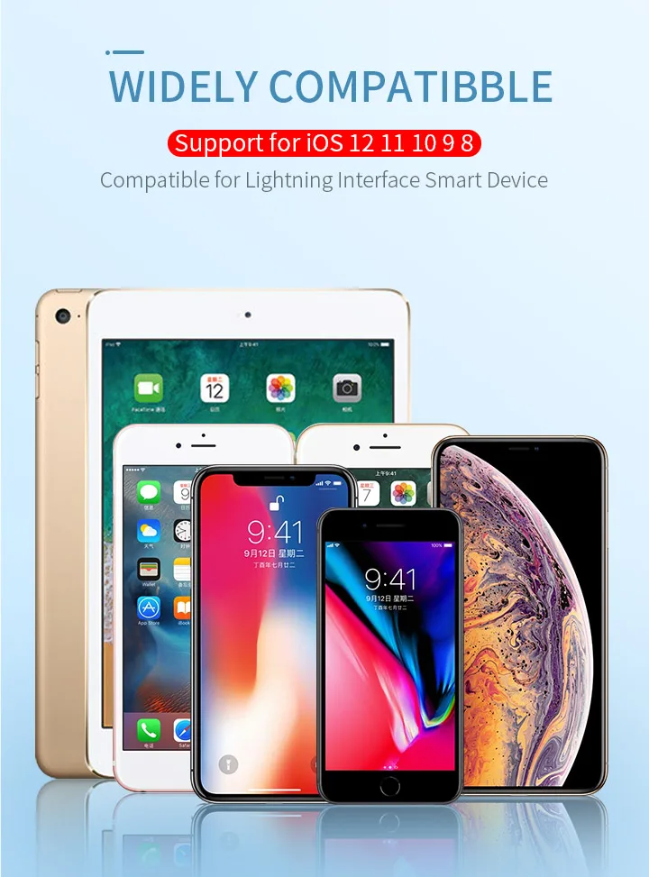 3 шт./партия кабель для мобильного телефона для iPhone 7 plus, USAMS USB кабель для передачи данных для iPhone X 8 7 6 5S se кабель для зарядного устройства для iPad 8-контактный кабель